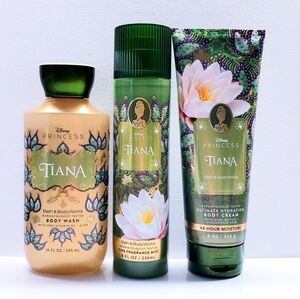 Bath & Body Works TIANA Body Cream, Body Wash, and Fragrance Mist (3 pcs)